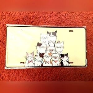 Purrrfect Kitty License Plate
